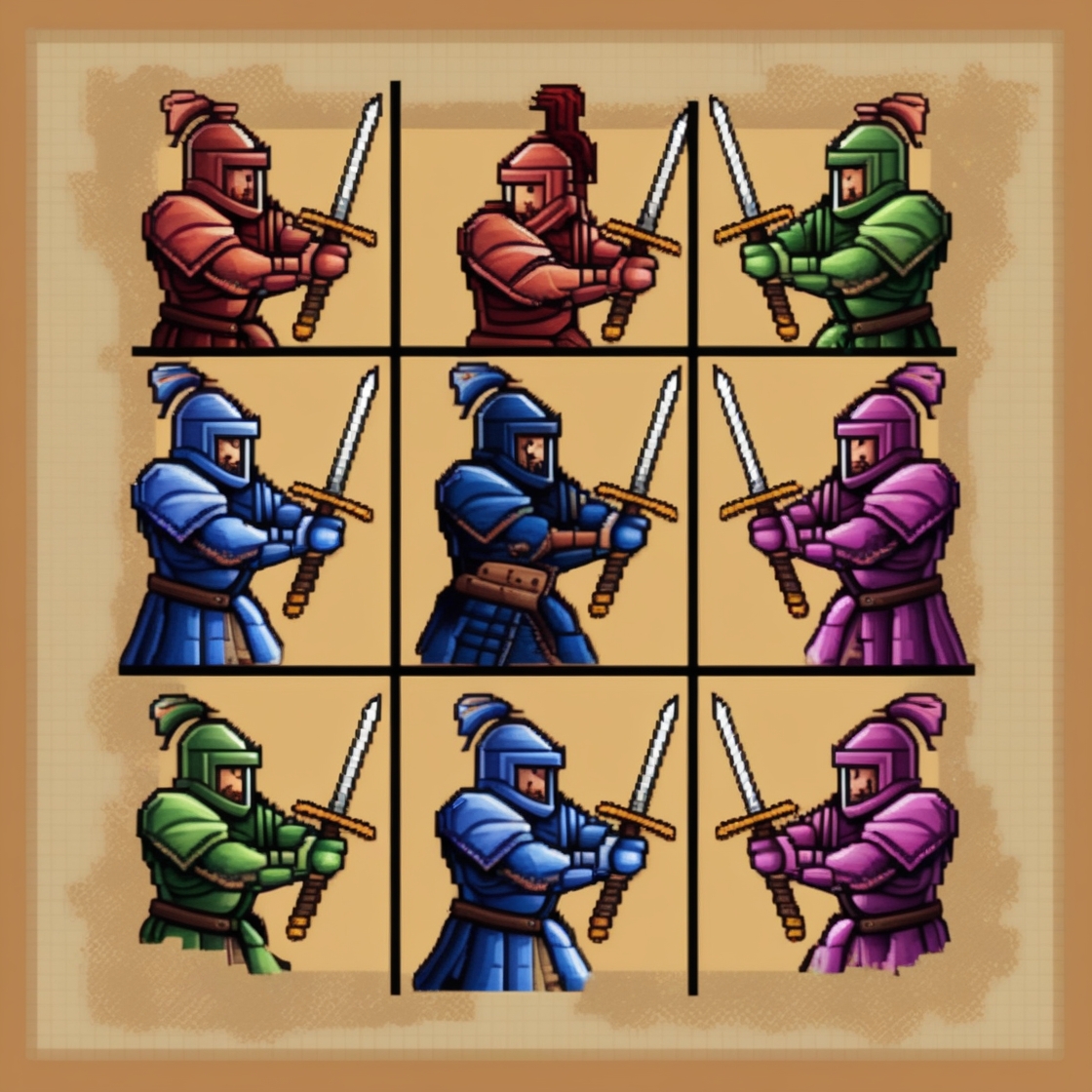 Knights & Crosses
